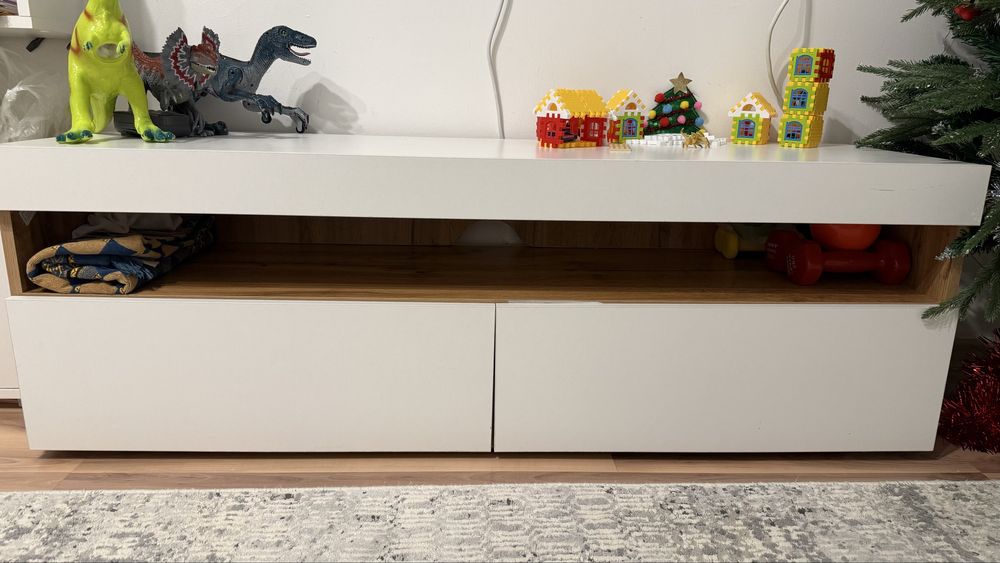 Шкаф-тумбочка белая