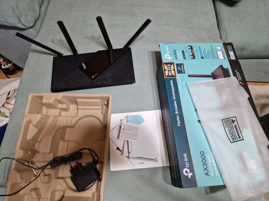 Router Tp-Link AX3000 multi gigabit WiFi 6