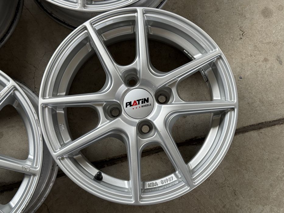 4бр. 14” Джанти “PLATIN” 4х100 за -NISSAN/VW/AUDI/SEAT/SKODA/TOYOTA/HYUNDAI/KIA/други- 5.5Jx14H2, ET35