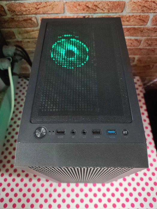 Carcasa PC Cooler MA100 Mesh ARGB black.