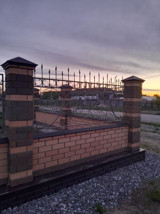 Кованные заборы, новые