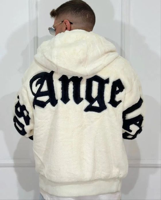 Hanorace Cocolino Los Angeles. Alb