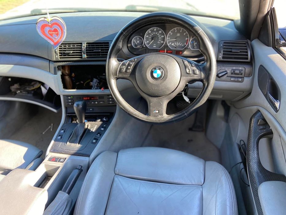 Dezmembrez BMW 330ci E46 CABRIO M Tech 2,Recaro,jante cu buza,volan M