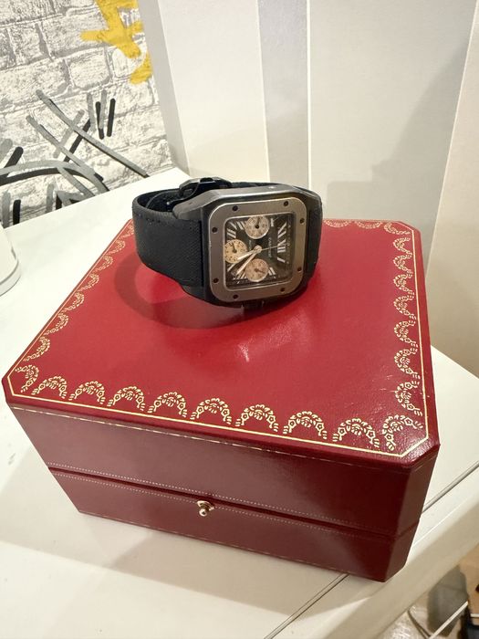 Cartier Santos 100xl chronograph