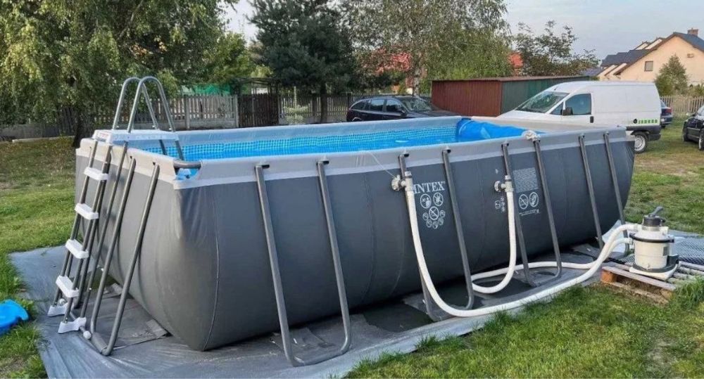 Каркасный бассейн intex 549x274