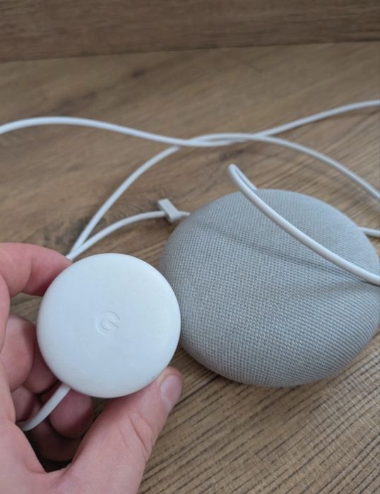 Google Nest Mini 2 Gen.  Alb -Gri deschis