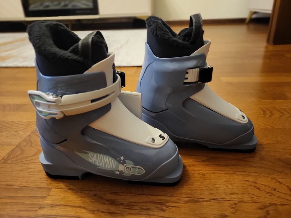Clapari copii (unisex) noi albastru/mov, marime 17 (marime EU 27-28)