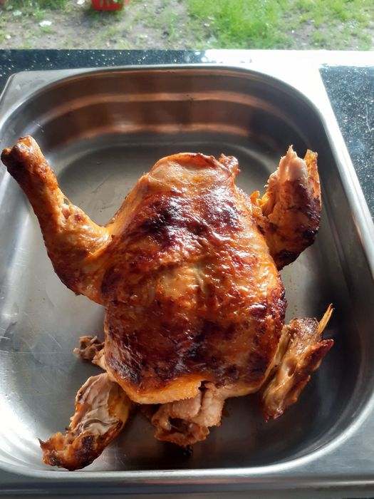 Rotisor pui de 20 de bucăți pe gaz