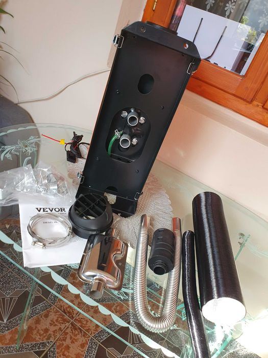 Sirocou Webasto 8kw 12v 15a Rezervor Motorina 5L Afisaj LCD consum mic