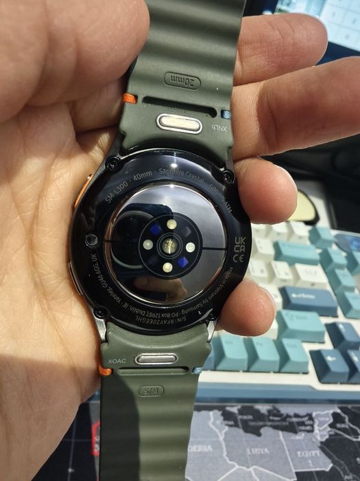 Продам Samsung Galaxy Watch 7 40mm green в идеальном состоянии фулл