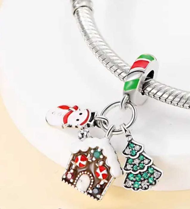 КОЛЕДНА ПРОМОЦИЯ! Сребърни талисмани за 38 лв, ЗАБЛЕСТЕТЕ за Коледа