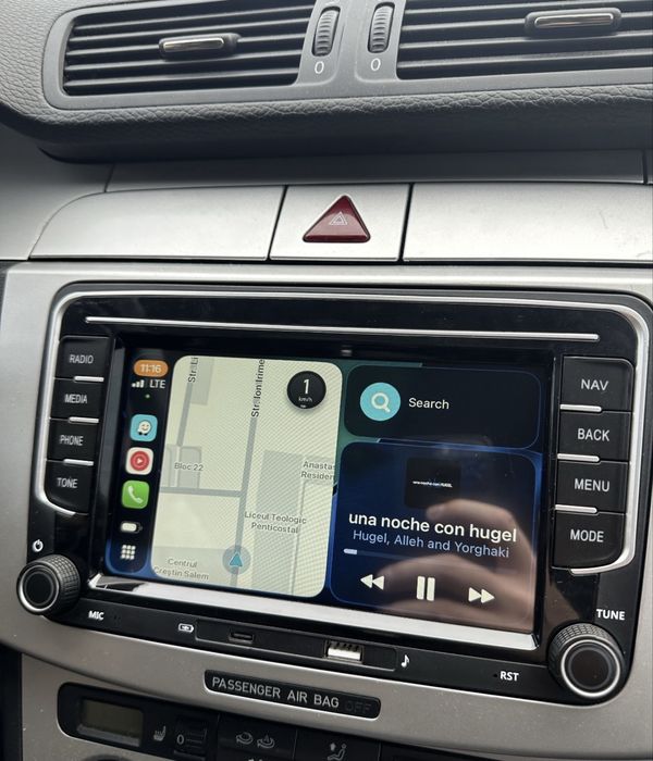 Navigatie 4GB 7 inch Carplay / Android Auto Volkswagen Skoda Seat VW