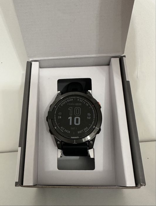 Garmin Fenix 7 Pro Solar 47mm Carbon DLC NOU SIGILAT