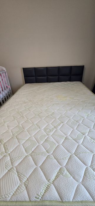 Pat dormitor 140+saltea Premium 28 cm