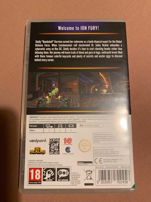 Ion Fury за Nintendo Switch