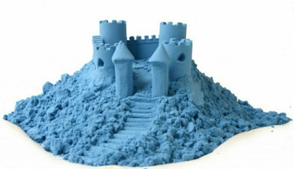 Хит Продаж Доставка Кинетический песок  1 кг+игрушки в подарок