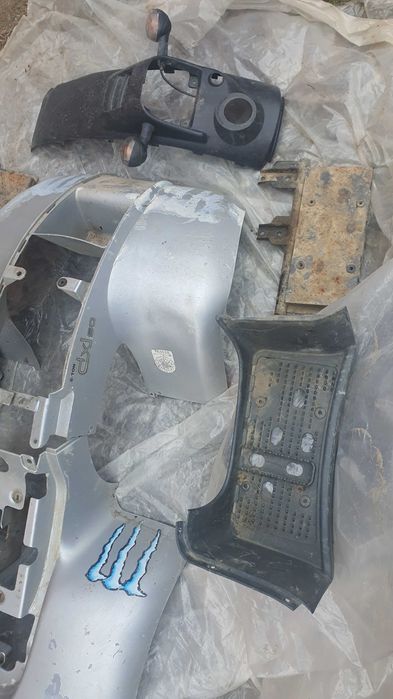 SET-Toate Elementele-Carena-Șa-Plastice-Ax Ghidon-Original ATV E-TON