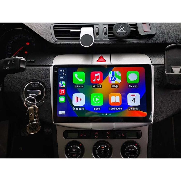 Navigatie Carplay 4GB RAM Passat B6 B7 CC Noua
