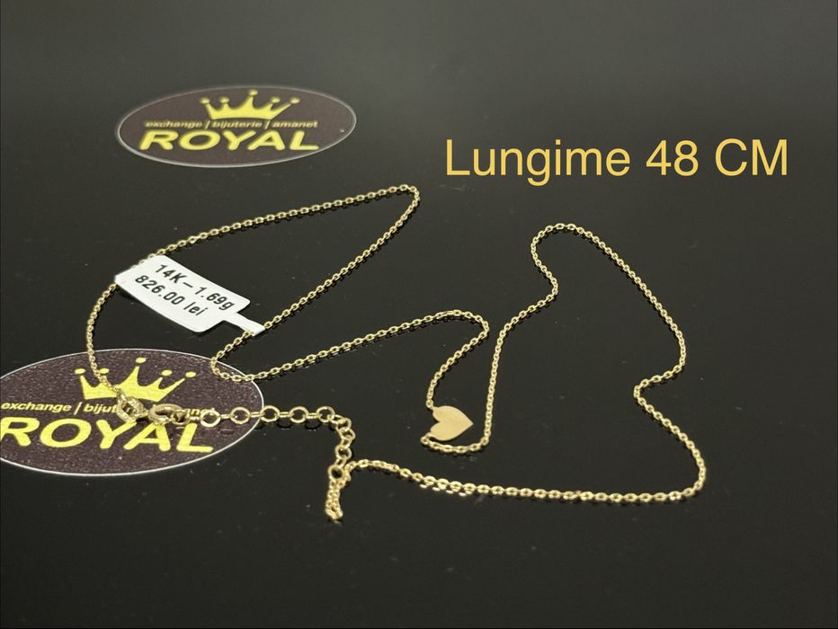 Bijuteria ROYAL : Lant AUR 14K NOU / 1.69 GR