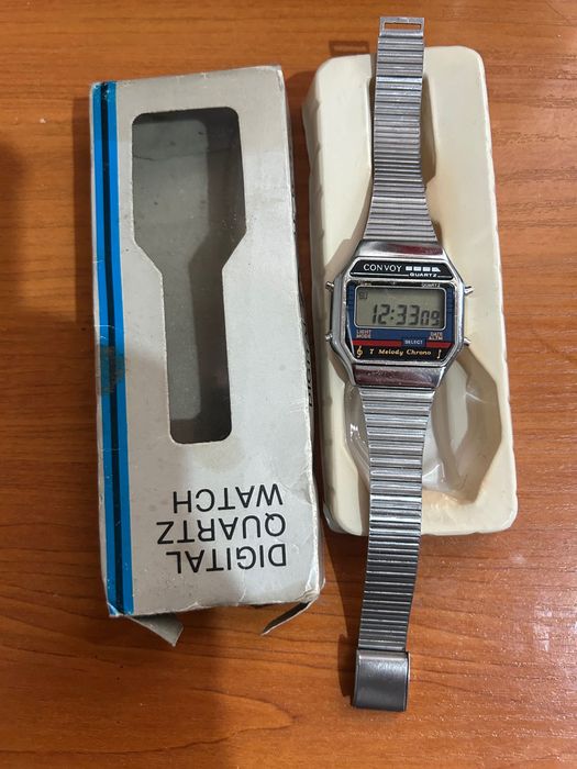 Ceas lcd Convoi cu 7 melodii