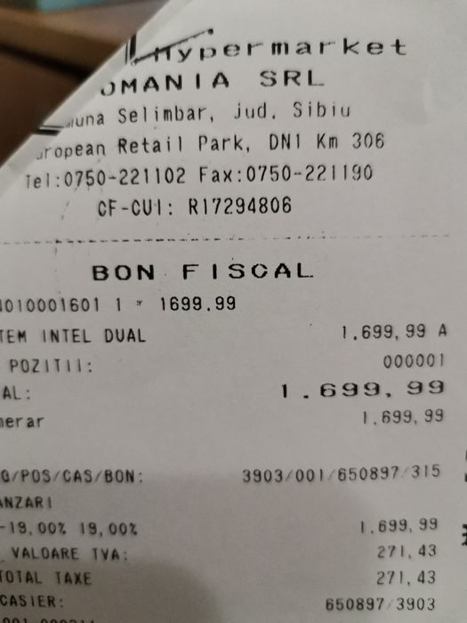 Vând unitate calculator pret 150 lei