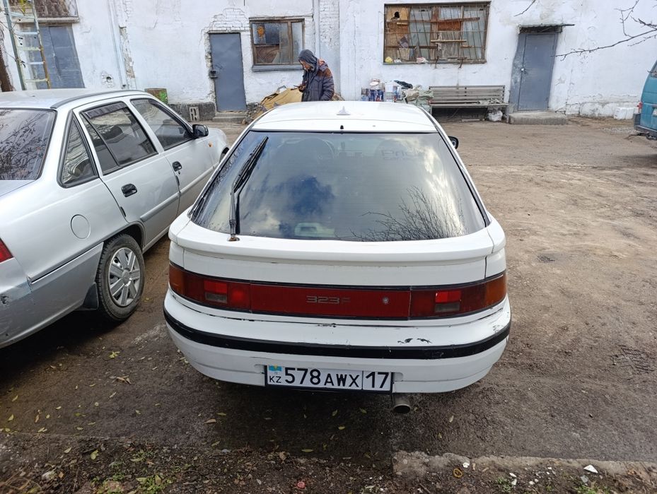 Мазда 323 слепая на полном ходу