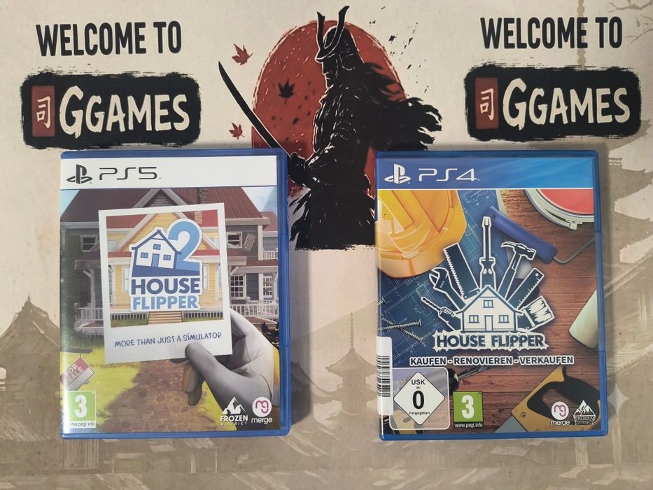 House Flipper PS4 House Flipper 2 PS5