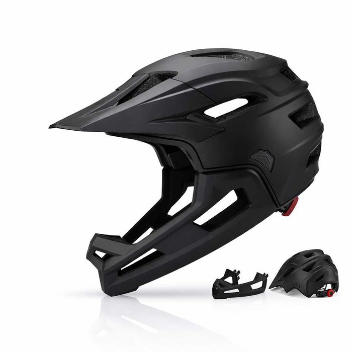 Кросова каска MARTAR, Full Face, ЕN Сертифицирана, Модулна, Тегло: 570g, Размер: M/L