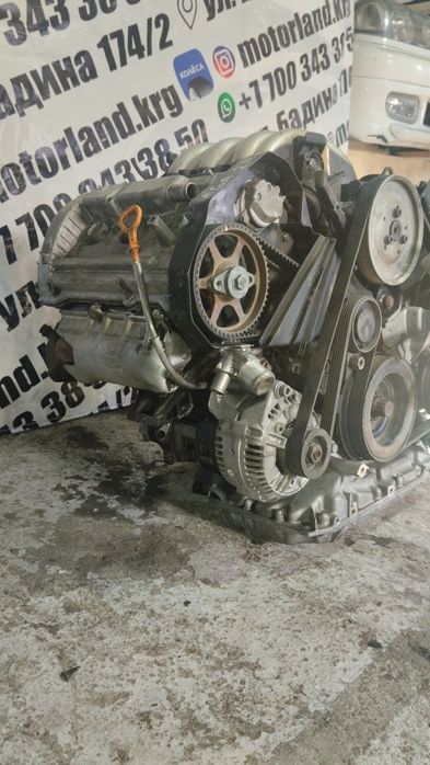 Двигатель Ауди 2.4 30v bdv Alf aga