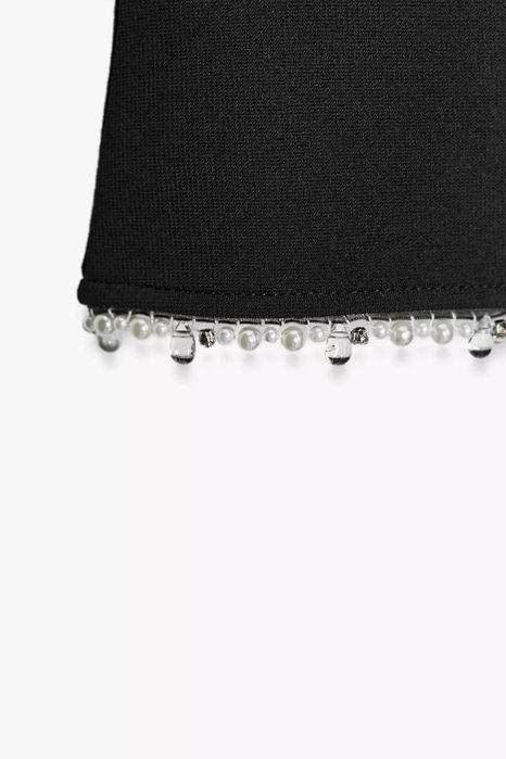 Брюки Zara с жемчугом S