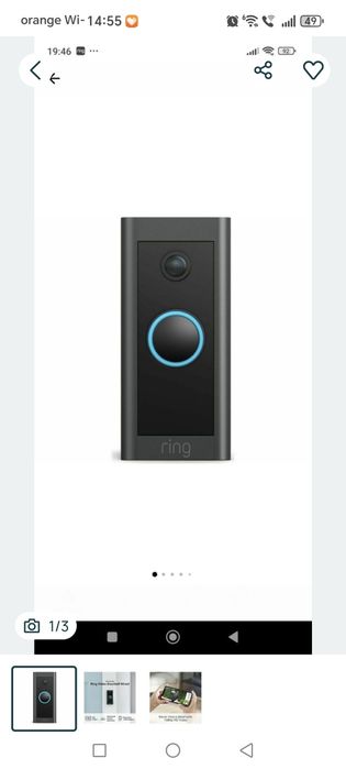 Camera video Ring