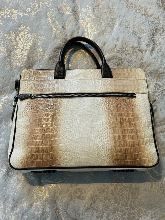 Бизнес чанта Pipozzo от естествена кожа