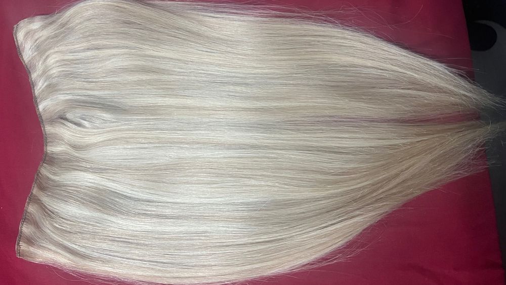 Extensii naturale de LUX Blond șuvițat
