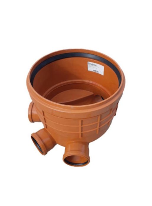 Baza Camin PVC pentru canalizare D315 cu 3 intrari si 1 iesire dn 110