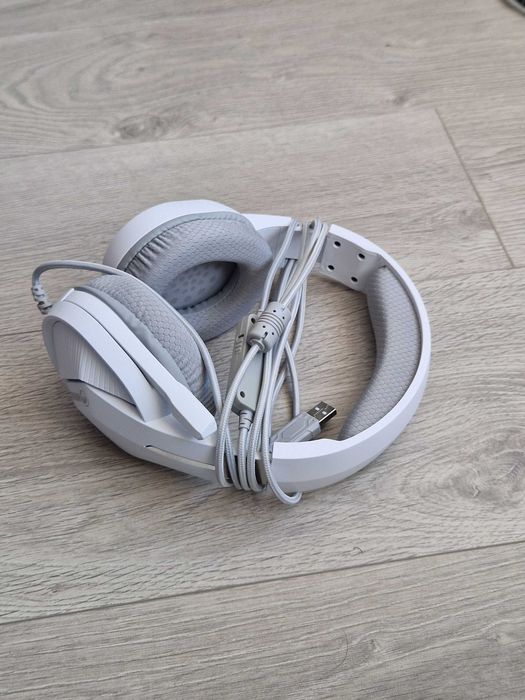 Casti MARVO albe USB