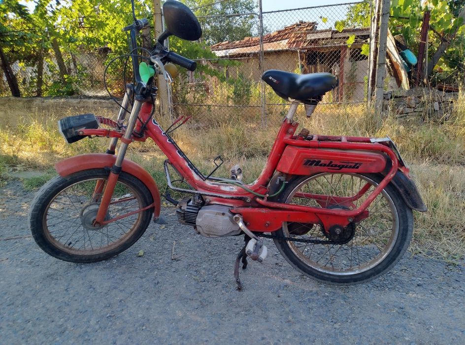 Мотопед с педали malaguti guromat 49кб