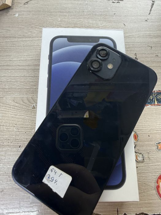 Айфон 12 64 гб% коробка документы есть