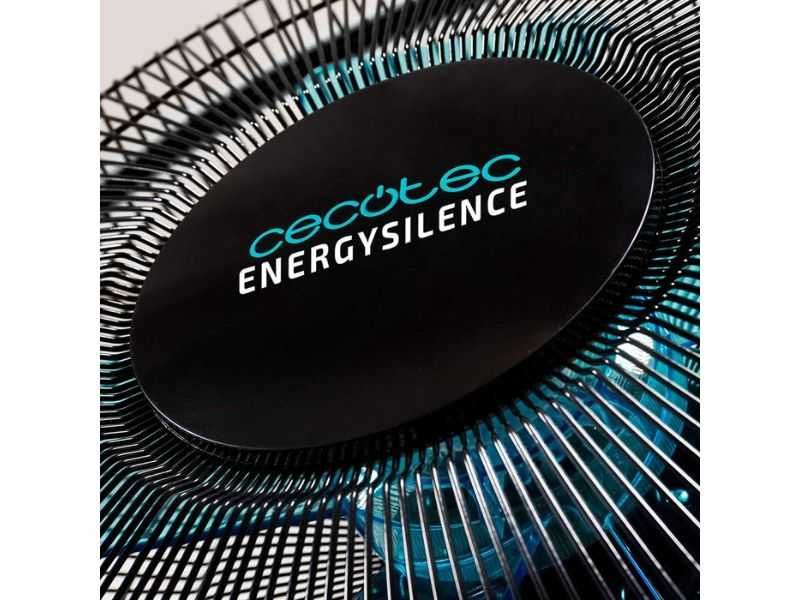 Стоящ Вентилатор Cecotec EnergySilence 510, Черен / Бял