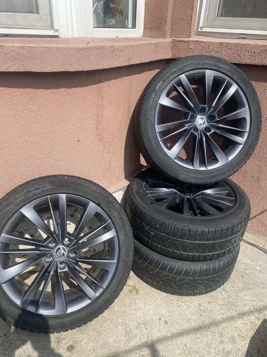Джанти с гуми Шкода/Фолксваген 5/112/19