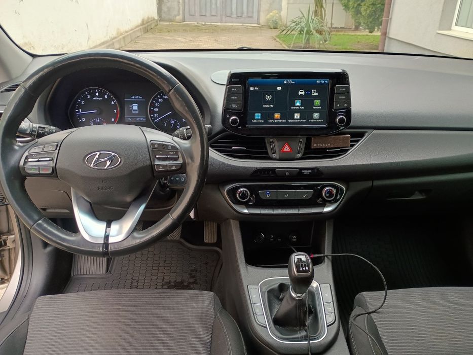 Hyundai i30 1.4Led/Lane Asist/Bluetooth/Pilot automat/euro 6 An2019