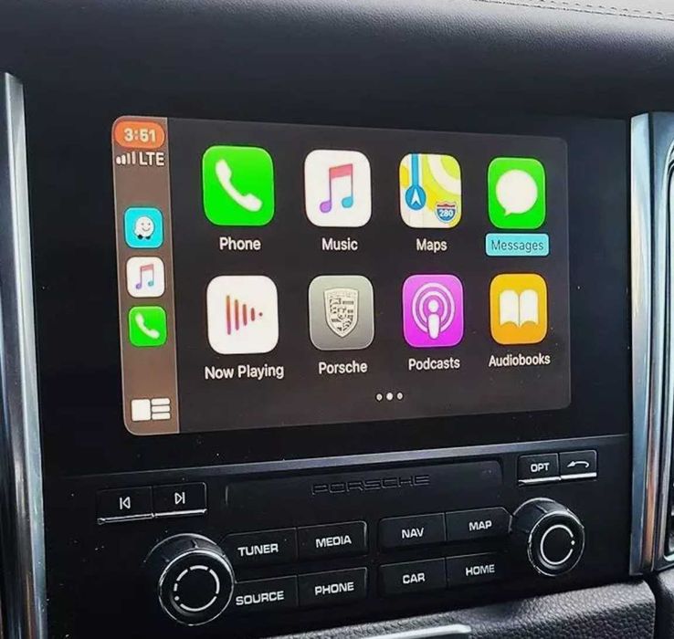 Android Auto Apple Carplay PORSCHE Boxter 718 Cayenne Macan 991