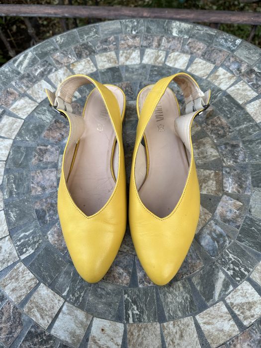 Balerini piele naturala Alpina