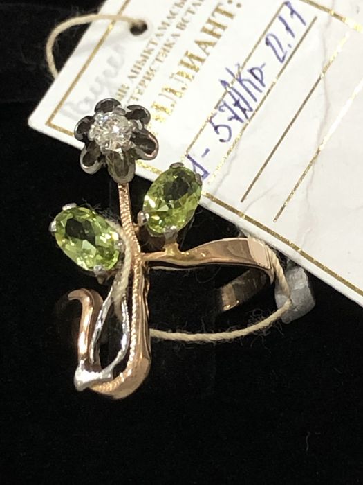 Продам советское золотое кольцо.