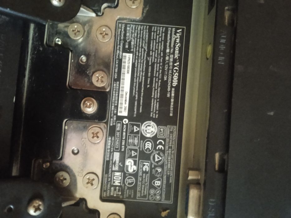 Монитор ViewSonie 15''