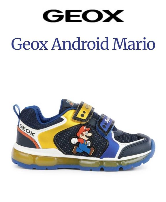 Geox Android Mario (Super Mario) детски маратонки, номер 28