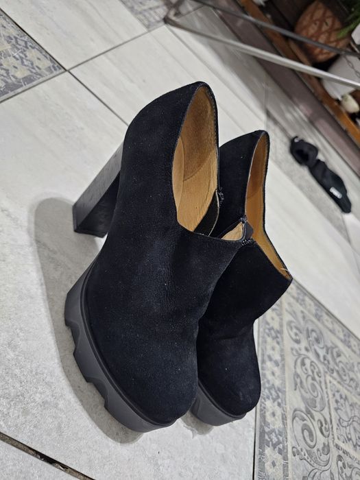 Зимняя обувь кожа