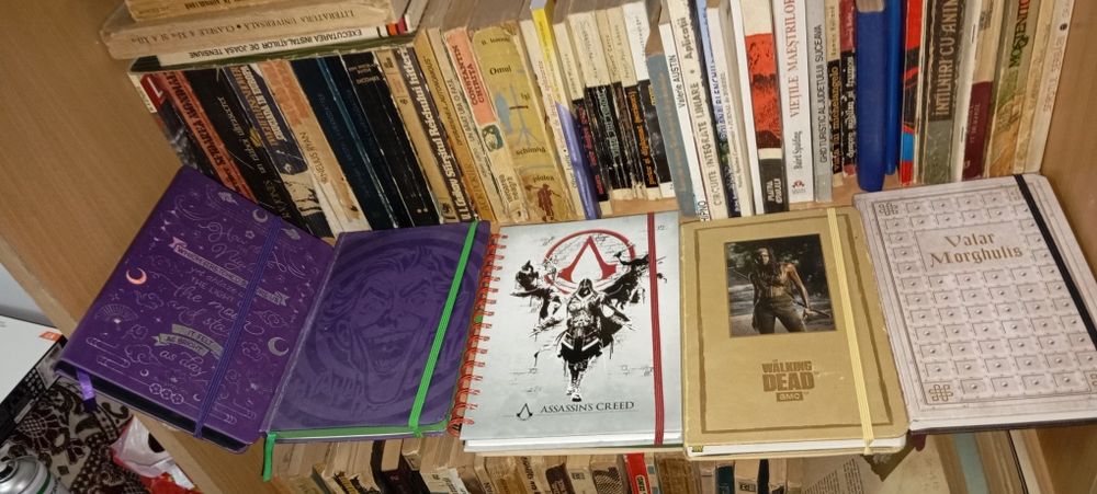 Lot carti vechi si noi + agende de colectie