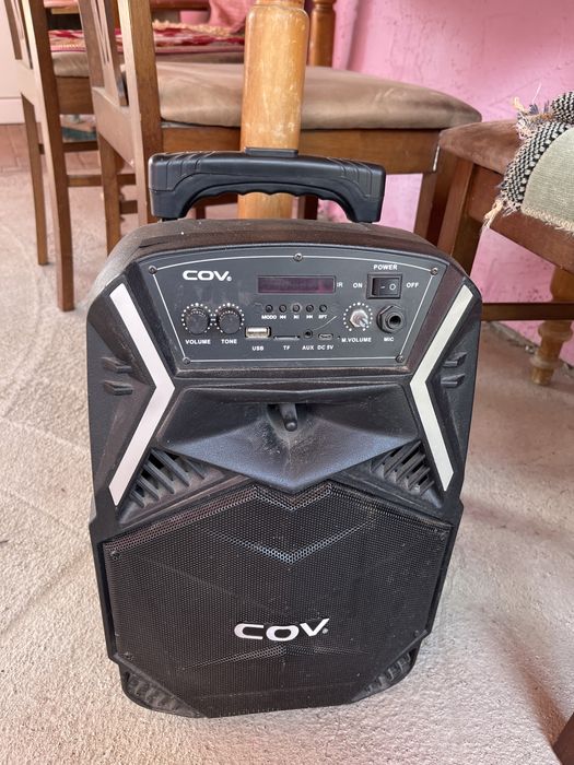 Две колонки с микрофоном