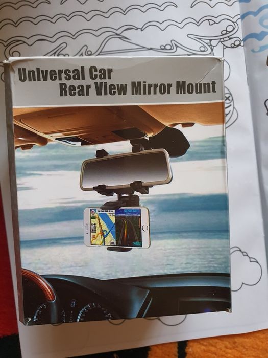 Suport tel oglinda universal