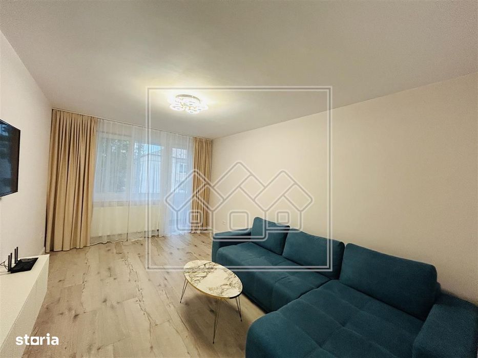 Ap cu 2 camere, mobilat modern, balcon inchis, Zona Rahovei